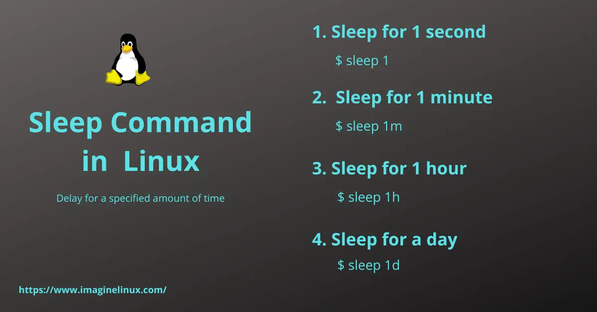 Sleep Command in Linux