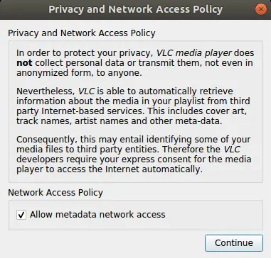 VLC Network Access