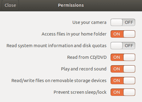 VLC Player Permission