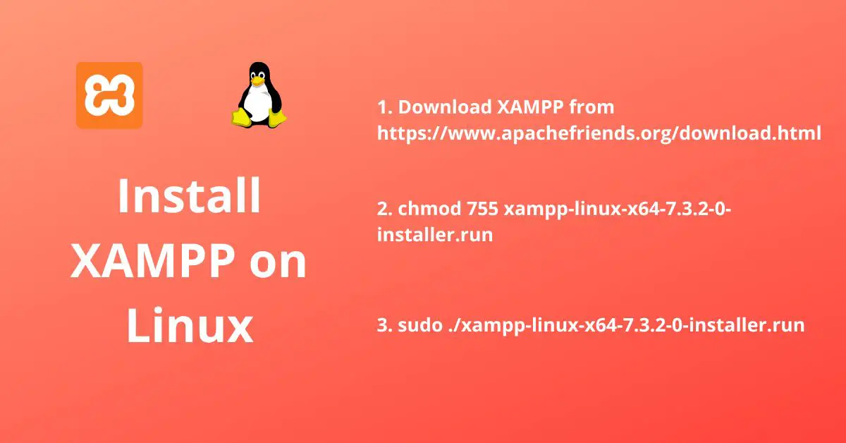 install XAMPP on Linux
