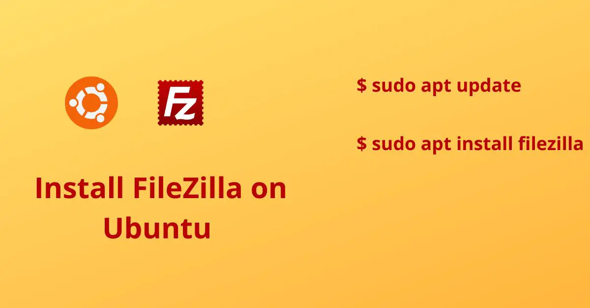 install FileZilla on Ubuntu 18.04