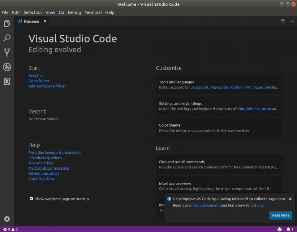 How to install Visual Studio Code on Ubuntu 18.04 - ImagineLinux