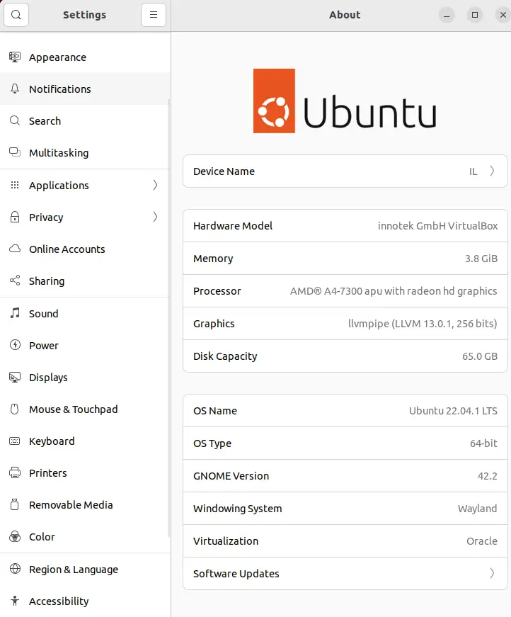 find gnome version in Ubuntu