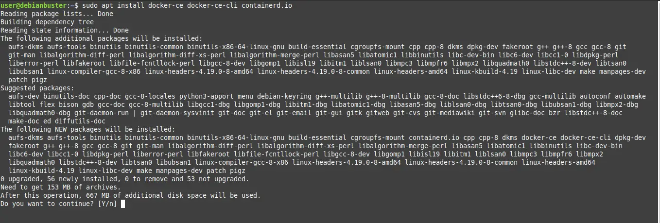 Install Docker on Debian 10