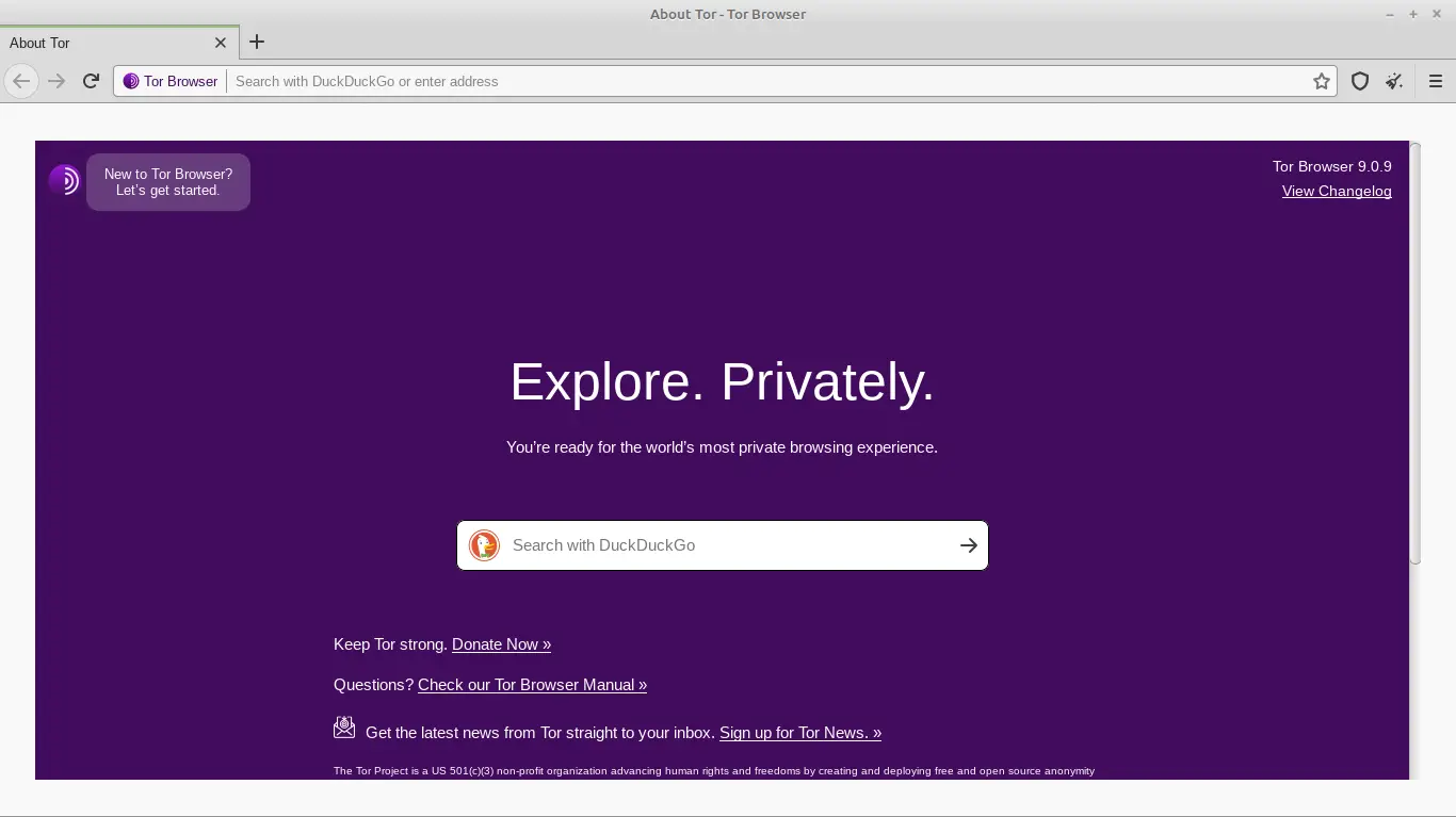 Tor Browser working on Ubuntu / Linux Mint