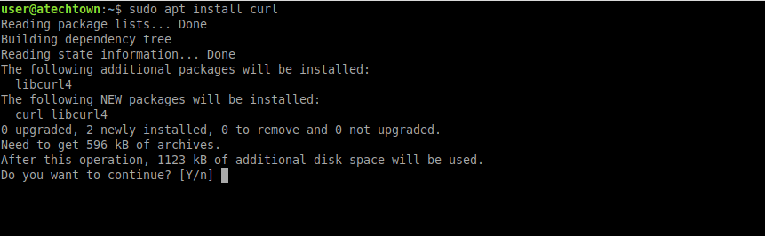 Getting Curl to install Rust on Debian 10