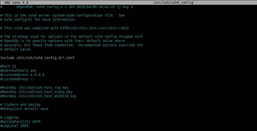 enabling and configuring SSH on Ubuntu 20.04