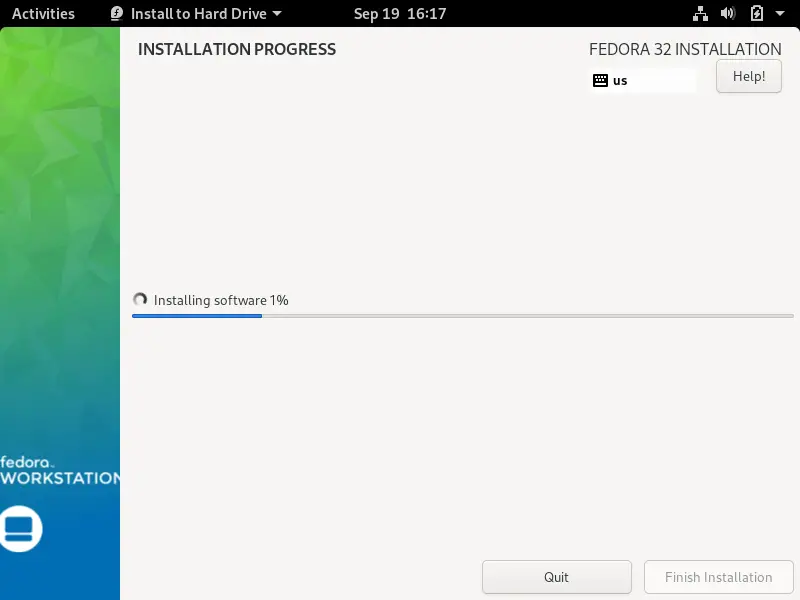 Installing Fedora