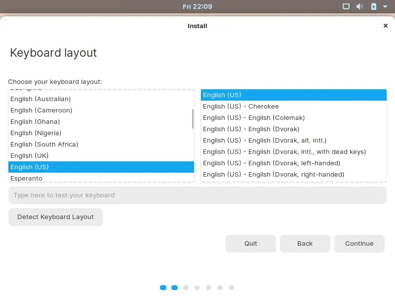 Keyboard Layout