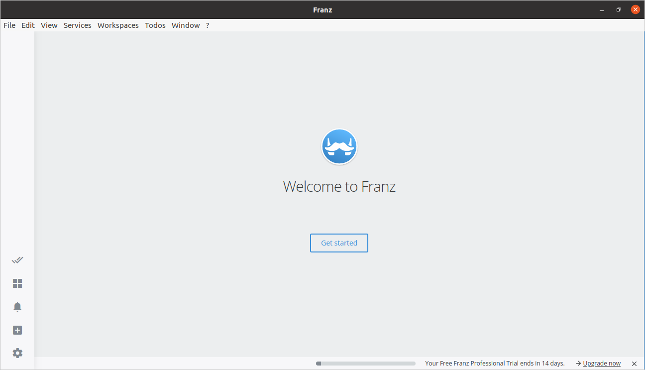 Franz on Ubuntu 20.04