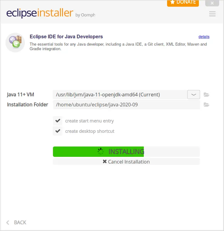 Installing Eclipse on Ubuntu 20.04
