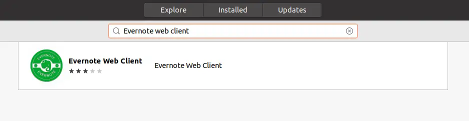 Evernote on the Ubuntu Software Center