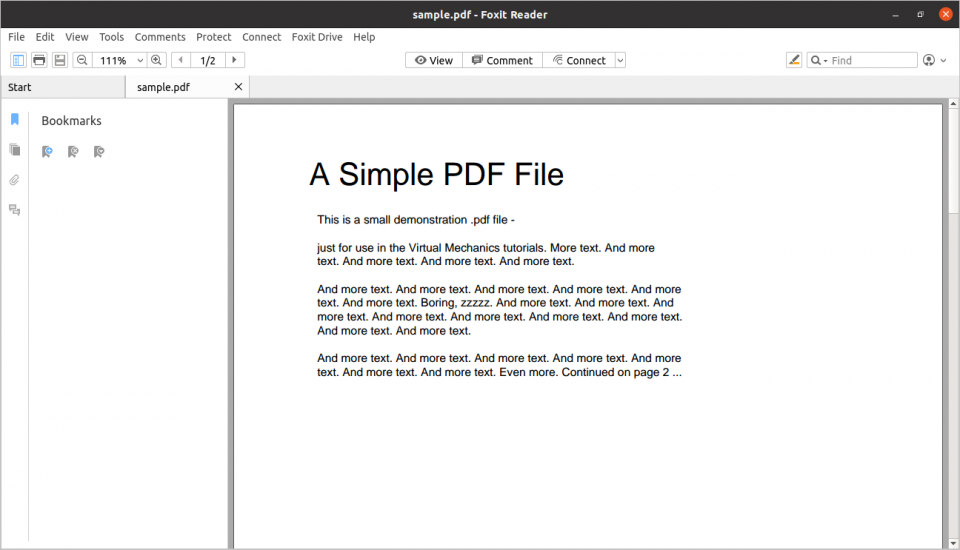 How to Install Foxit PDF Reader on Ubuntu 20.04 - ImagineLinux