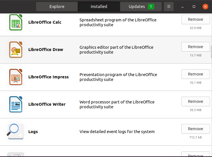 List installed software ubuntu software