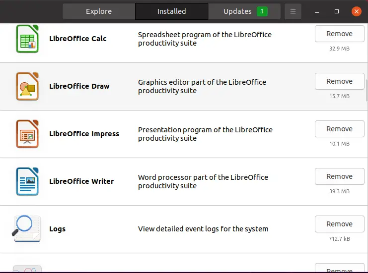 List installed software ubuntu software