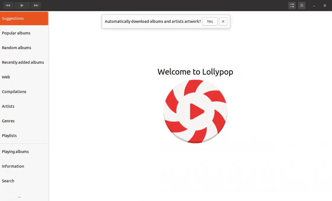 Lollypop interface