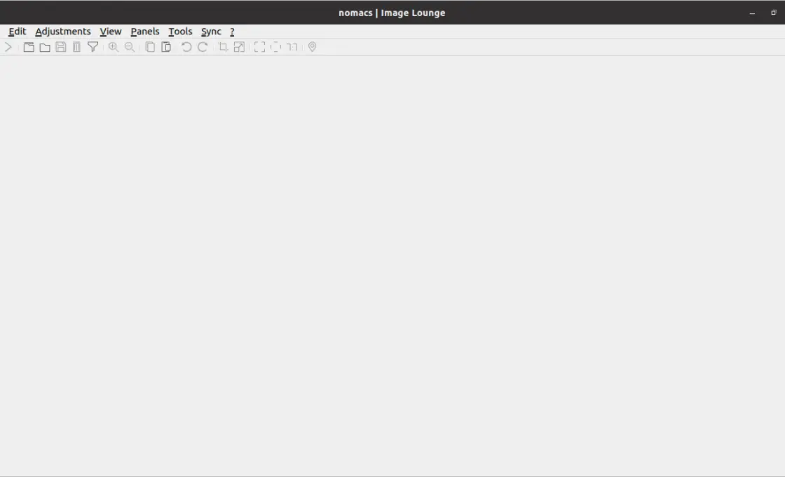 Nomacs image viewer in Ubuntu 20.04