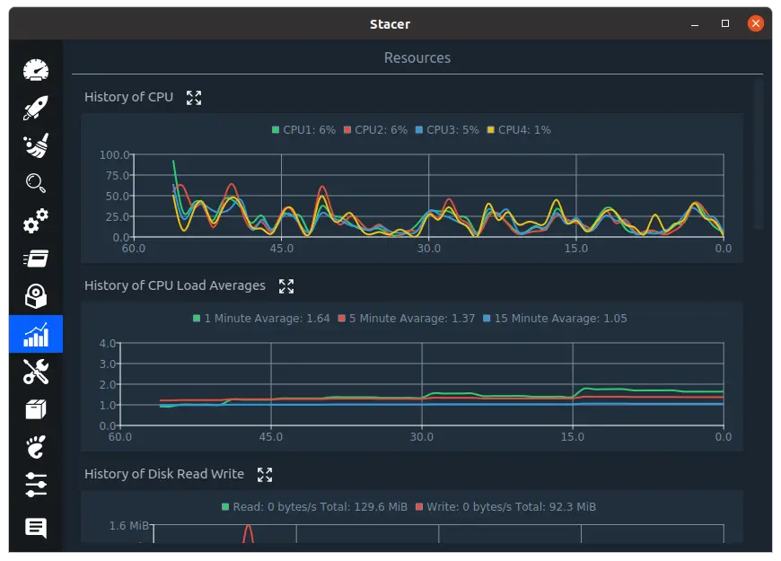 Optimizing Ubuntu with Stacer