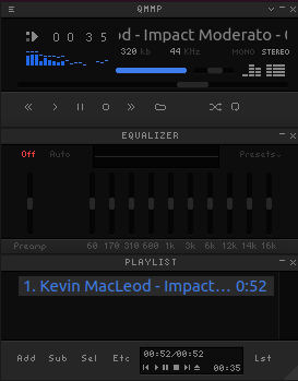 Using QMMP on Ubuntu 20.04