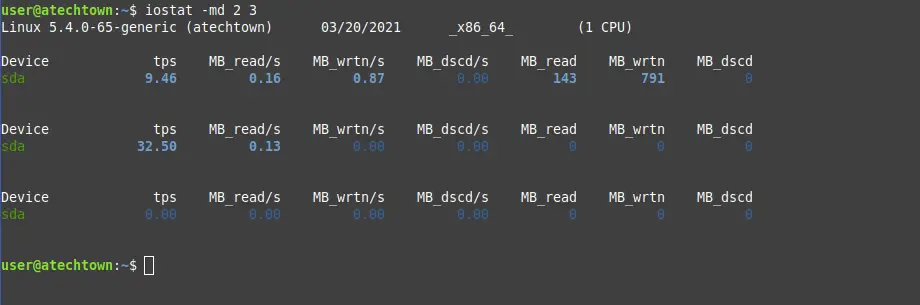 Changing the output format