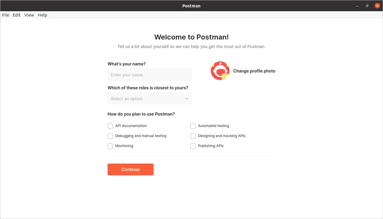 Configuring Postman before using it