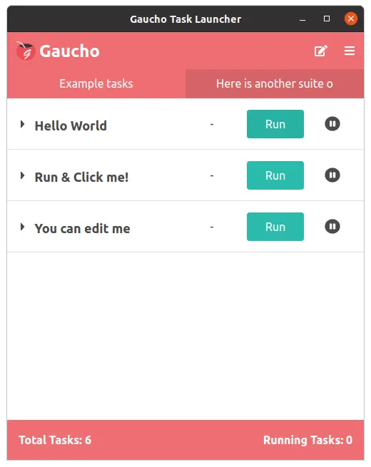 Gaucho interface