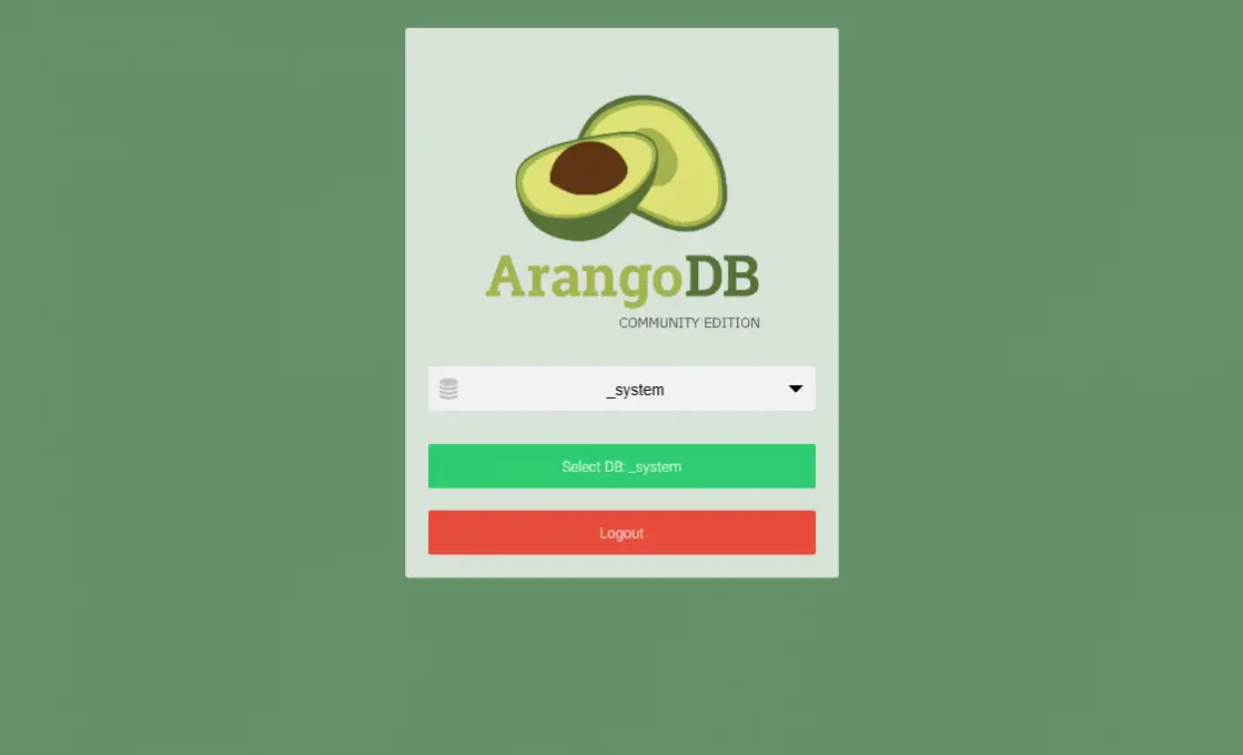 Selecting the database to work