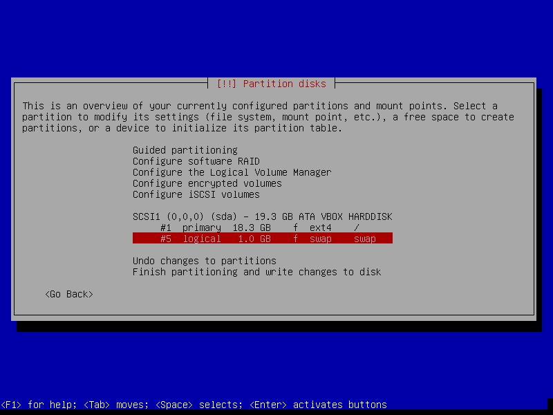 Disk prepared and ready for Debian 11