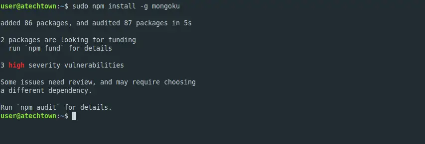 Install Mongoku on Ubuntu 20.04 / Debian 11