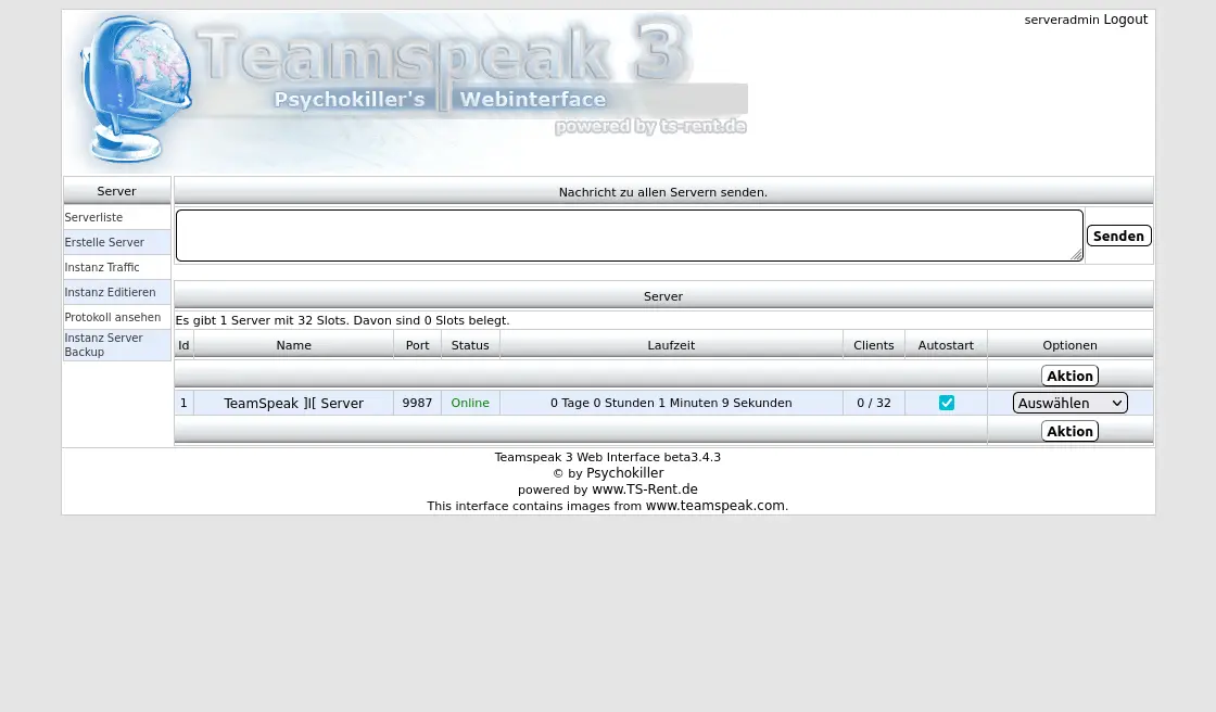 TeamSpeak on Ubuntu 20.04