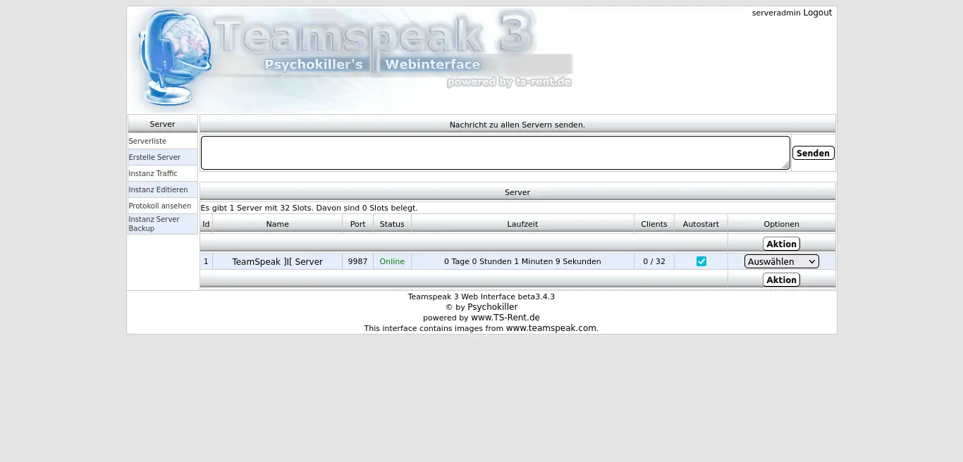 TeamSpeak on Ubuntu 20.04