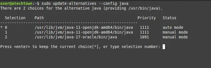 Configuring Java on Linux Mint