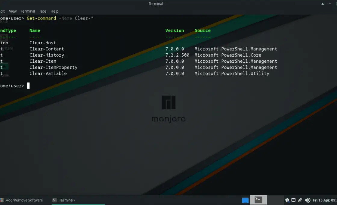 Filter commands with Pacman