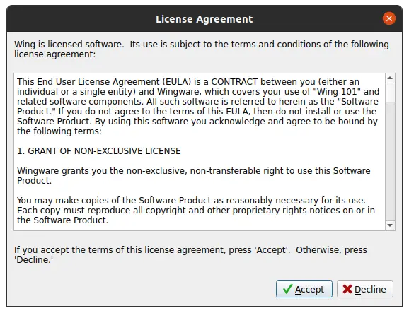 License Agreement