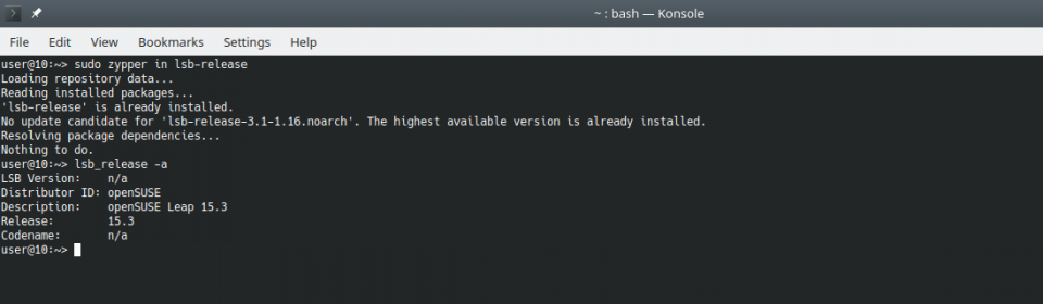 How to Find openSUSE Version - ImagineLinux