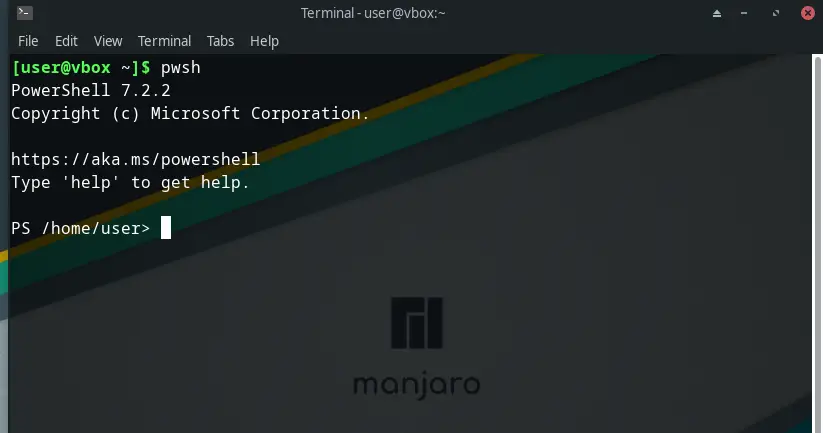 PowerShell on Manjaro Linux