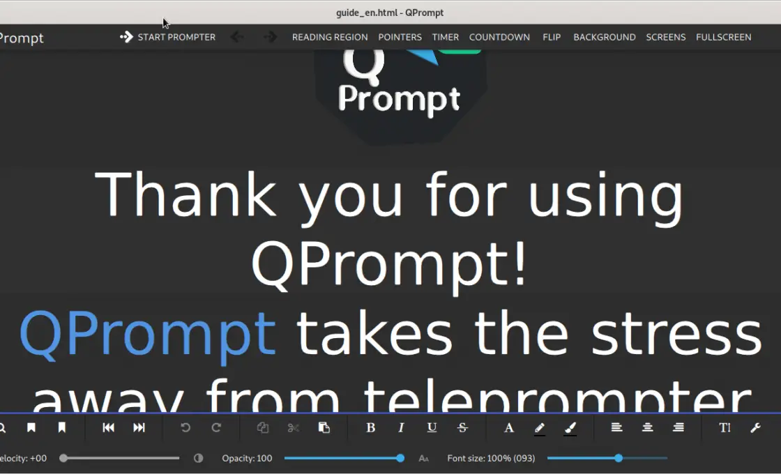 Qprompt on Debian 11
