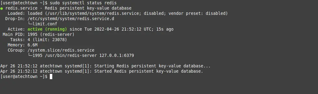 Redis Status