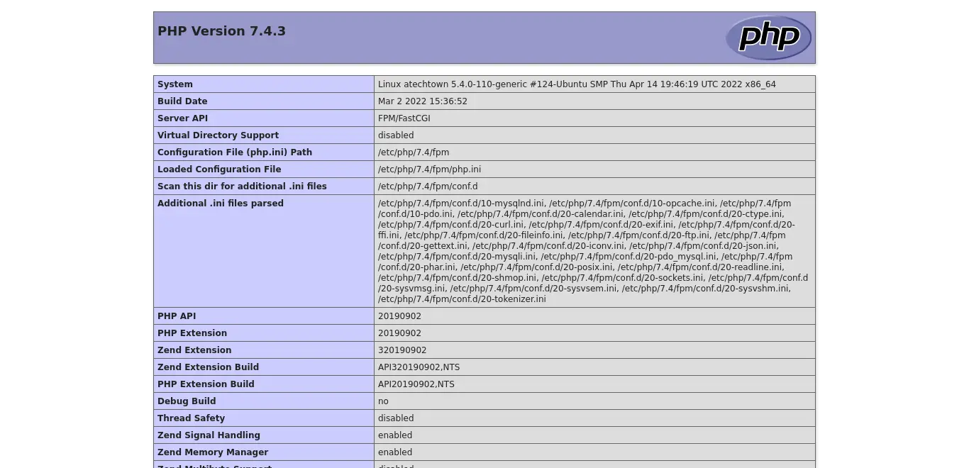 Lighttpd with PHP working properly