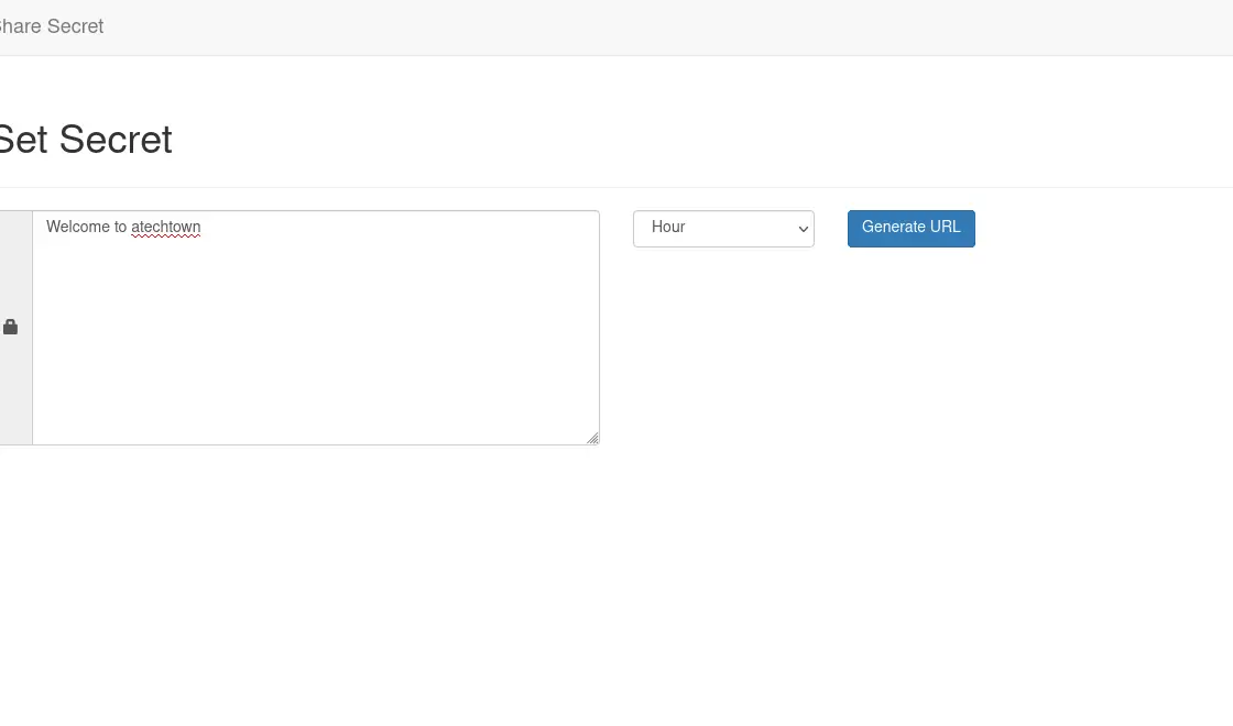 Using SnapPass to share password