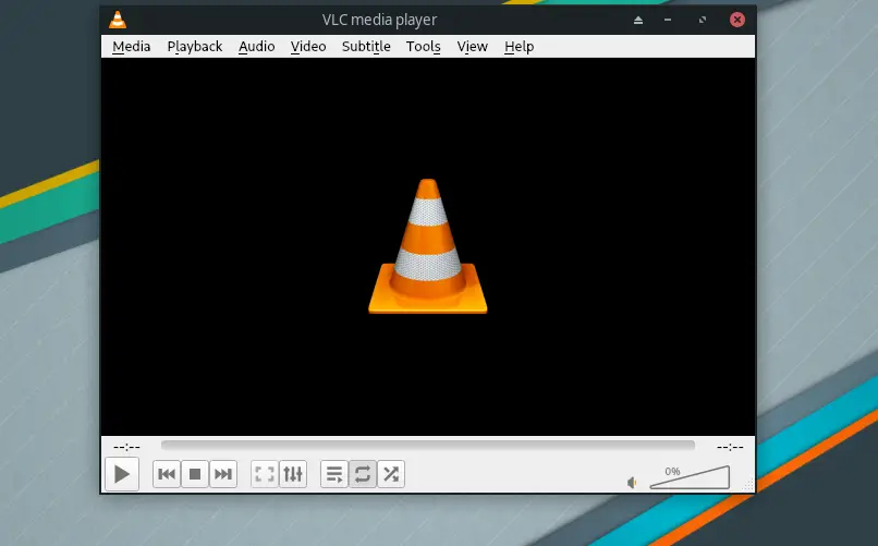 VLC media Player on Manjaro Linux