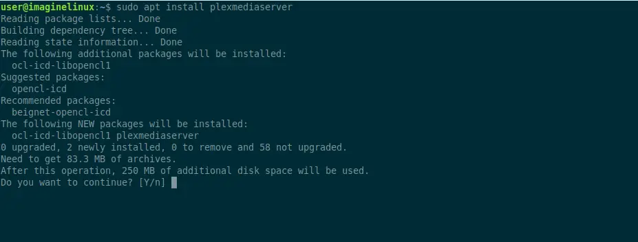 Install Plex on Ubuntu 22.04