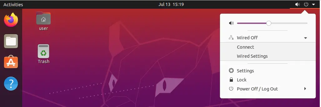 Restarting the network on Ubuntu 22.04 - Using GNOME