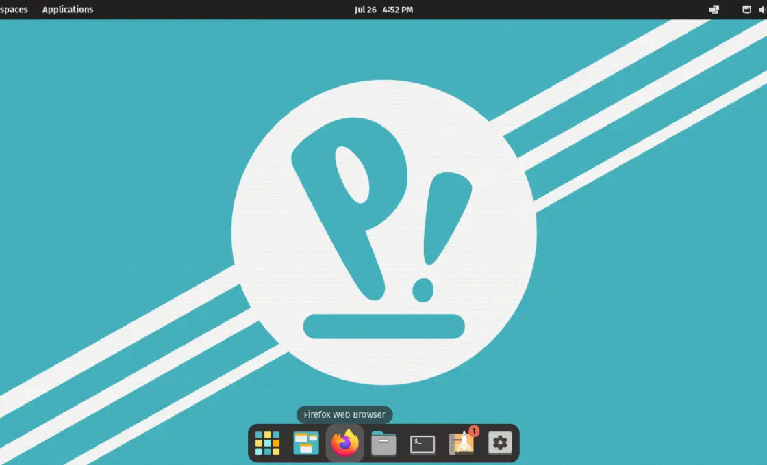 Pop OS Desktop