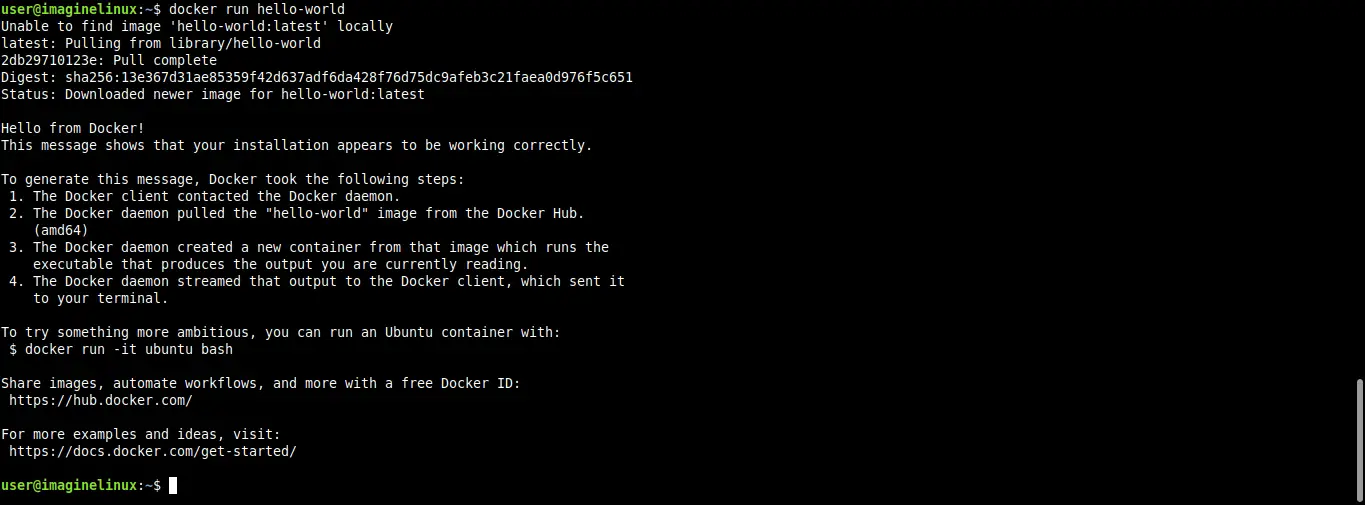 Using Docker on Ubuntu 22.04