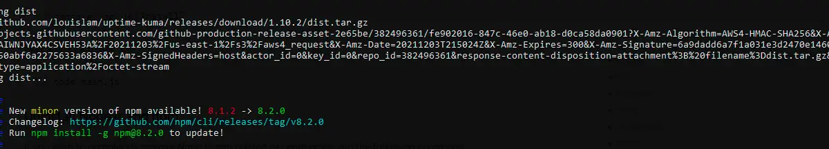 Installing Kuma on Ubuntu