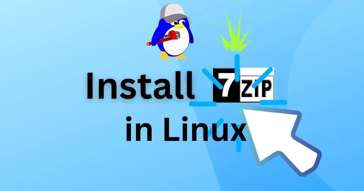 Install 7Zip in Linux