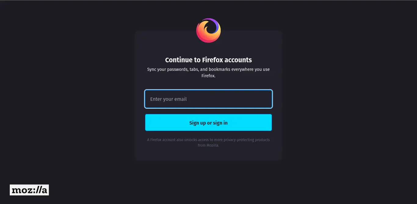 Firefox Account