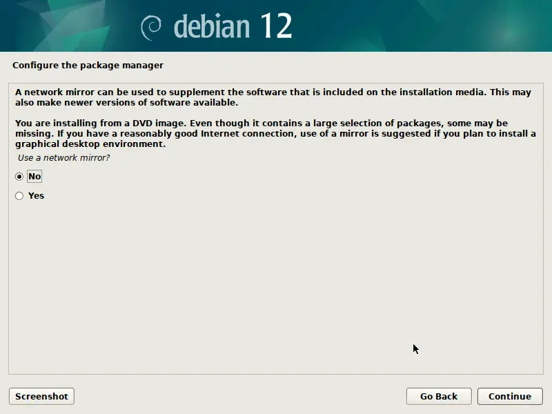 Install Debian 12