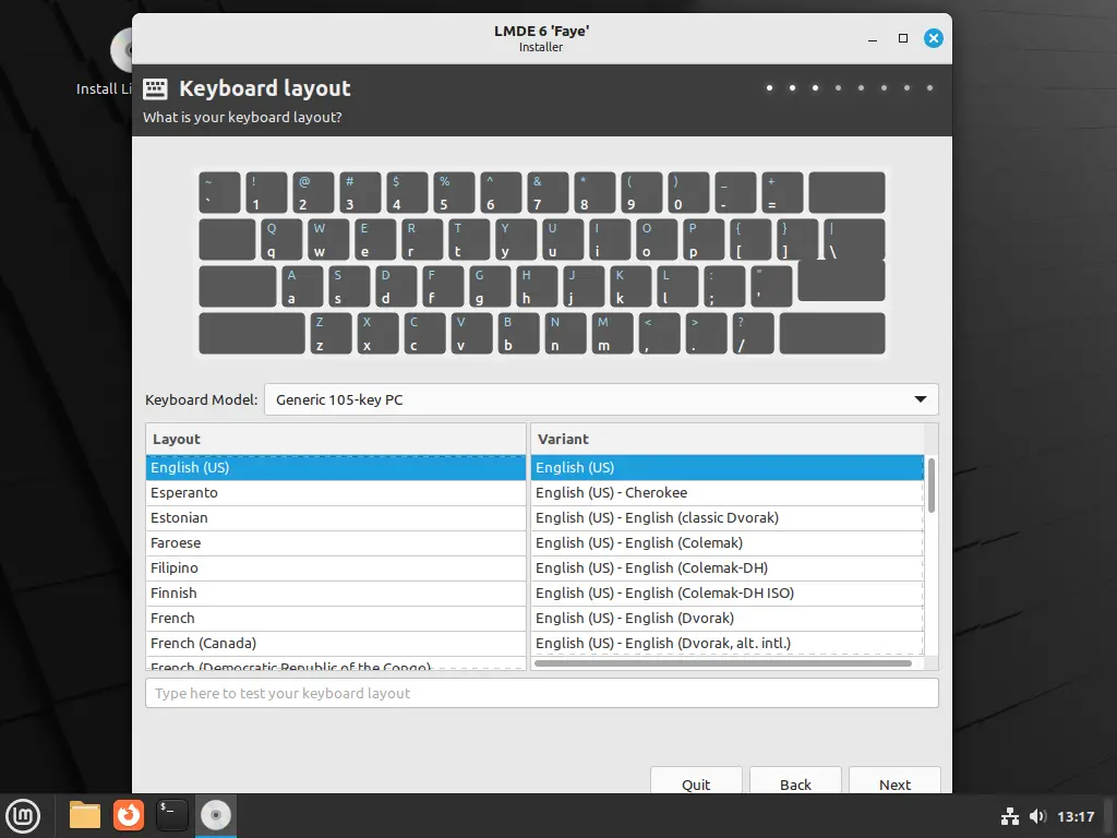 Keyboard Layout for LMDE